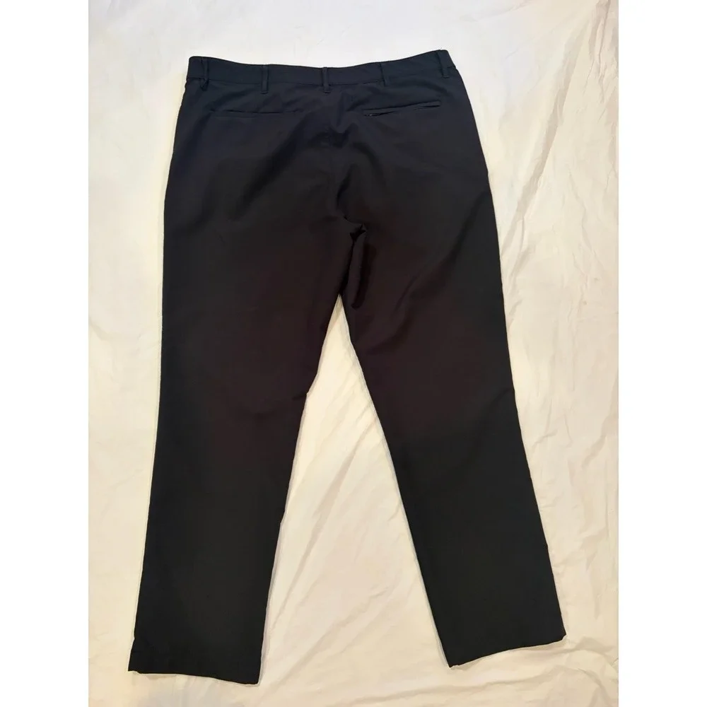Banana Republic Pants Men's 38x30 Black Microfiber Fast Dry Golfing